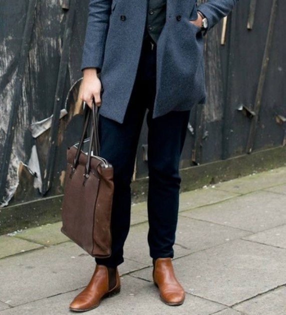 Botas chelsea combinación