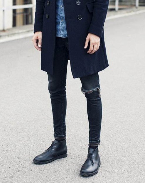 Botas chukka hombre