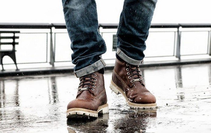 Botas robustas para hombre