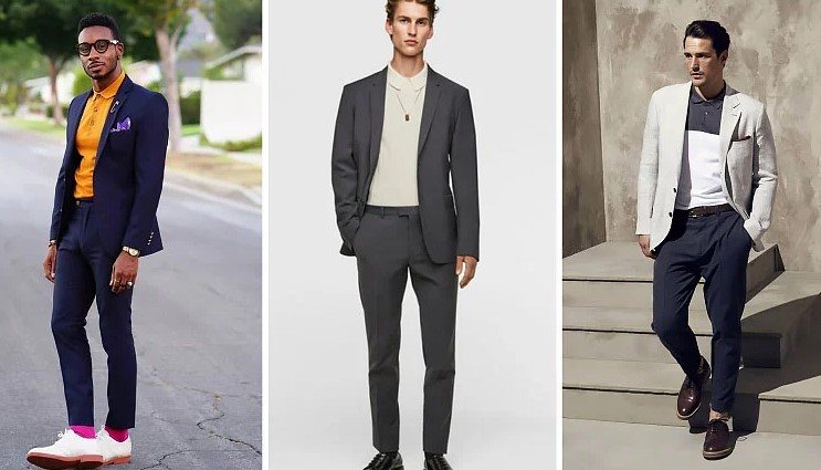 Polo y blazer