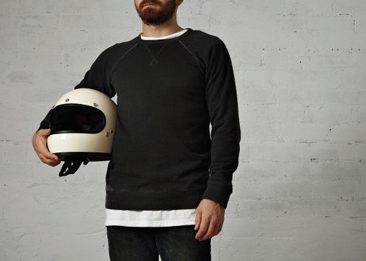 Sudadera negra